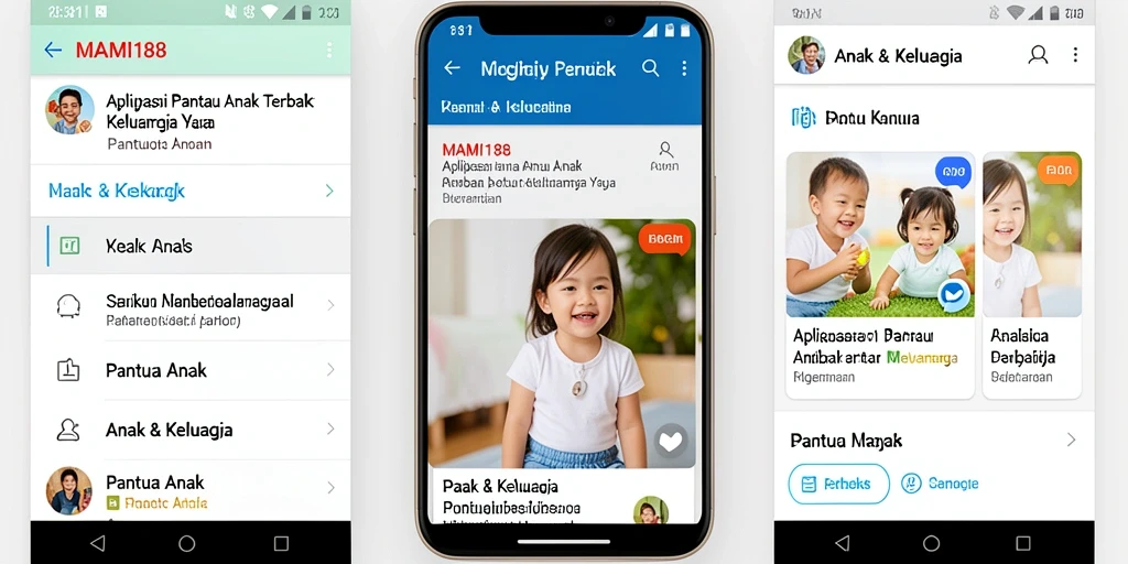 Tampilan antarmuka MAMI188 yang user-friendly untuk Pantau Anak.