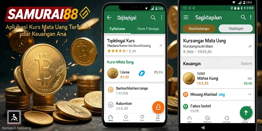 Antarmuka SAMURAI88 yang intuitif dan informatif untuk Kurs Mata Uang.
